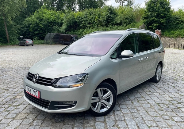 Volkswagen Sharan cena 49900 przebieg: 181808, rok produkcji 2011 z Nysa małe 781